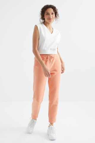 Kvinnors polyester joggerbyxor