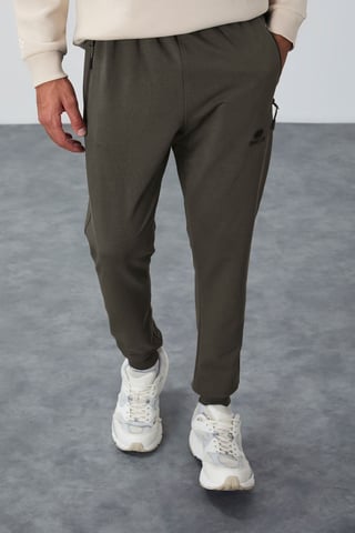 Herr Jogger Sweatpants med Dragkedjeficka