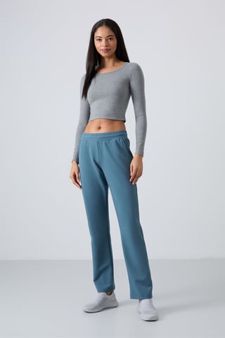 Women’s Straight-Leg Fleece Sweatpants