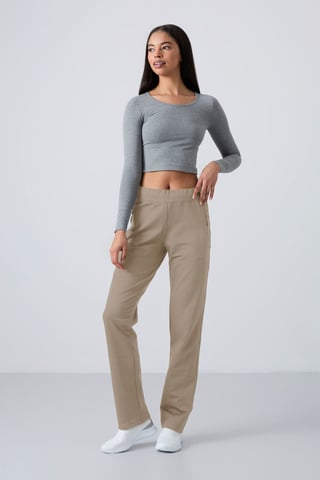 Women's Straight-leg Fleece Sweatpants