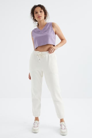 Kvinnors polyester joggerbyxor