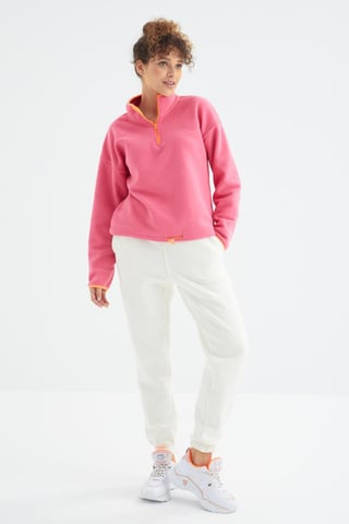 Women's High-Waist Fleece Jogger Sweatpants