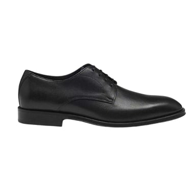Boss Mens Derrek Calf Leather Derby Shoes (Black)