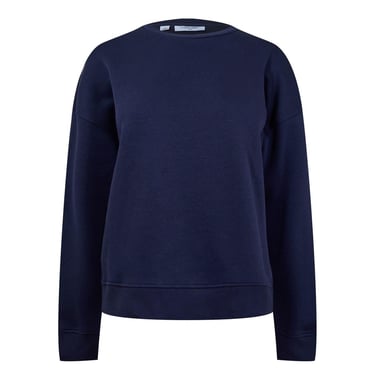 Calvin Klein Womens/Ladies Regular Drop Sleeve Sweatshirt (Navy)