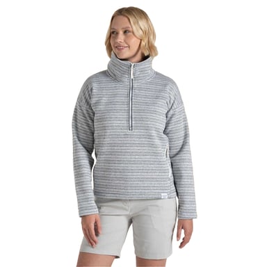 Craghoppers Womens/Ladies Daisy Striped Long-Sleeved Sweatshirt (Storm Grey)