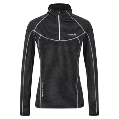 Regatta Womens/Ladies Yonder Raglan Long-Sleeved Sweatshirt (Black)
