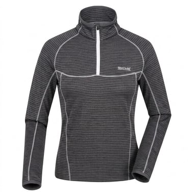 Regatta Womens/Ladies Yonder Raglan Long-Sleeved Sweatshirt (Seal Grey/White)