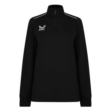 Castore Womens/Ladies AMC Long-Sleeved Sweatshirt (Black)