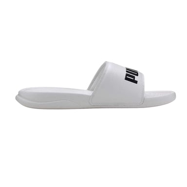 Puma Mens Popcat Flat Sliders (White)
