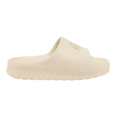 Lacoste Mens Serve Crocodile Holiday Sliders (Off White)