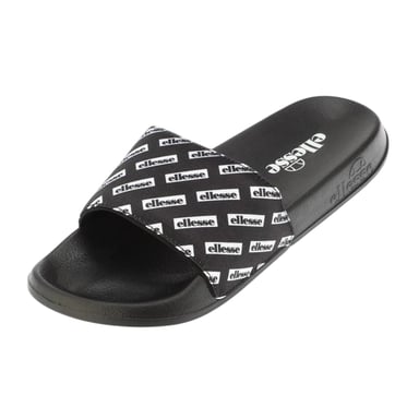 Ellesse Mens Morgans Slip-on Casual Flat Slides (Black)