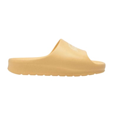 Lacoste Mens Serve Crocodile Holiday Sliders (Yellow)