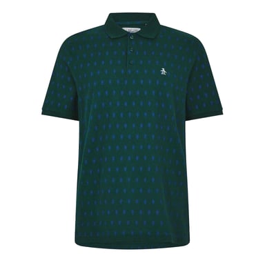 Original Penguin Mens Minimal Regular Polo Shirt (June Bug)