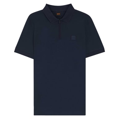 Boss Mens Regular Short-Sleeved Polo Shirt (Blue)
