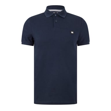 Weekend Offender Mens Barnum Short-Sleeved Polo Shirt (Navy)