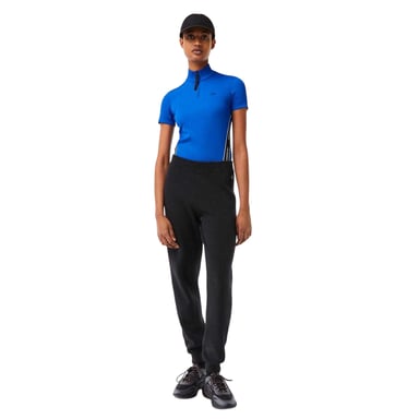 Lacoste Mens Zip Neck Polo Shirt (Marina Blue)