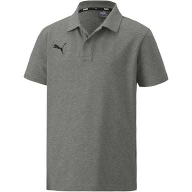 Puma Childrens/Kids TeamGoal 23 Contrast Logo Regular Polo Shirt (Medium Grey)