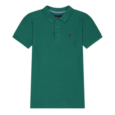 Farah Childrens/Kids Bugsworth Polo Shirt (Green)