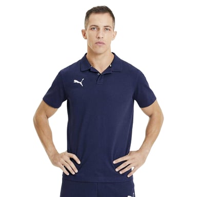 Puma Mens Team Goal Polo Shirt (Peacoat)
