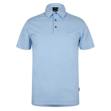 Boss Mens 30 Slim Polo Shirt (Pastel Blue)