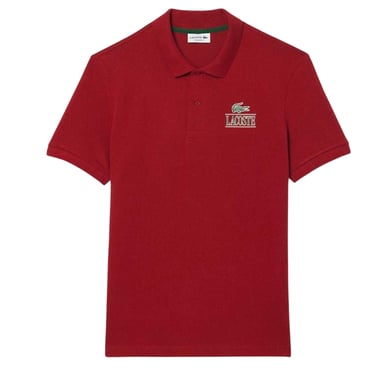 Lacoste Mens Regular Polo Shirt (Red)