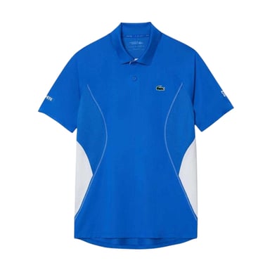Lacoste Mens Tennis x Novak Djokovic Regular Polo Shirt (Blue)