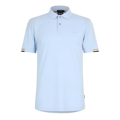 Boss Mens Parlay 147 Polo Shirt (Light Blue)