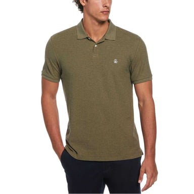 Original Penguin Mens Slim Polo Shirt (Dusty Olive)