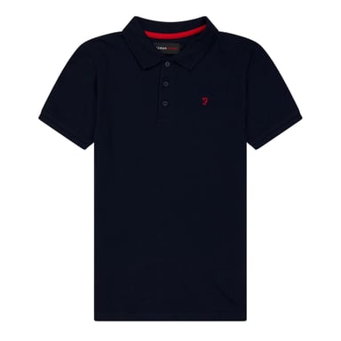 Farah Childrens/Kids Bugsworth Polo Shirt (Blue)