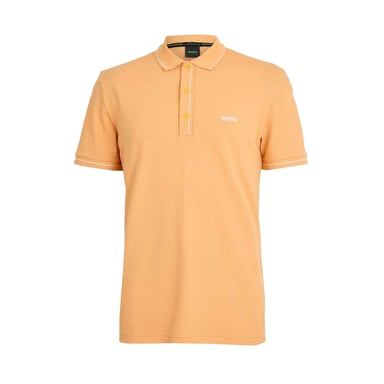 Boss Mens Paule Polo Shirt (Orange)
