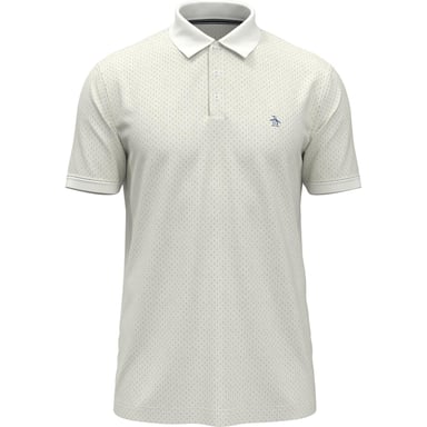 Original Penguin Mens Polka Dot Regular Polo Shirt (Bright White)