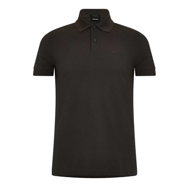 Boss Mens Firenze Cotton Polo Shirt (Dark Grey)