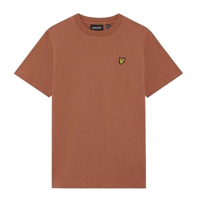 Lyle & Scott Childrens/Kids Script Embroidered T-Shirt (Brick)