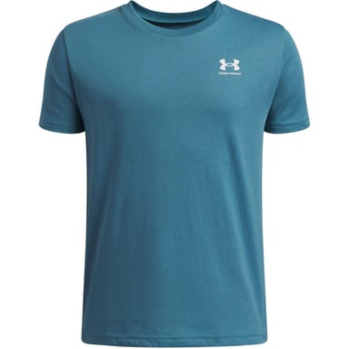 Under Armour Boys Logo Short-Sleeved T-Shirt (Blue)