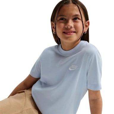 Nike Childrens/Kids Futura Classic Logo Regular T-Shirt (Hydrangea Blue)