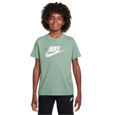 Nike Childrens/Kids Sportswear Logo Cotton T-Shirt (Green)