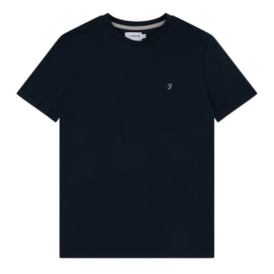 Farah Childrens/Kids Jersey Crew Neck T-Shirt (Blue)