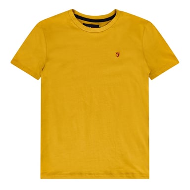 Farah Childrens/Kids Denny Crew Neck T-Shirt (Yellow)