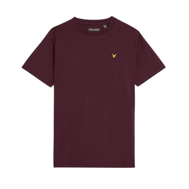 Lyle & Scott Childrens/Kids Embroidered Logo Regular T-Shirt (Burgundy)