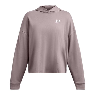 Under Armour Womens/Ladies Rival Terrycloth Oversized Hoodie (Grey)