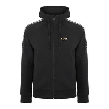 Boss Mens Regular Full Zip Hoodie (Black)
