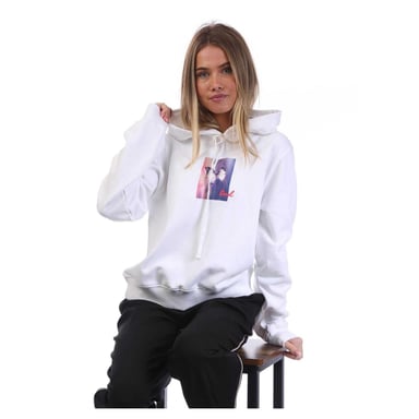 Diesel Womens/Ladies Reggy Relaxed Fit Hoodie (White)