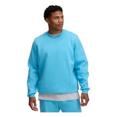 Under Armour Mens Icon Crew Neck Sweatshirt (Blue)