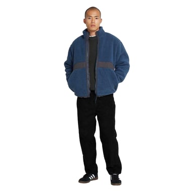 Farah Mens Elias Full Zip Regular Sweatshirt (Deep Blue)