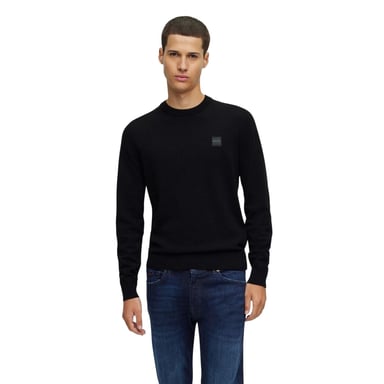 Boss Mens Kanovano Crew Neck Jumper (Black)