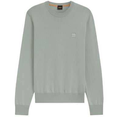 Boss Mens Kanovano Crew Neck Jumper (Green)