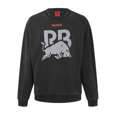 Hugo Mens Graphic Print Sweatshirt (Black)
