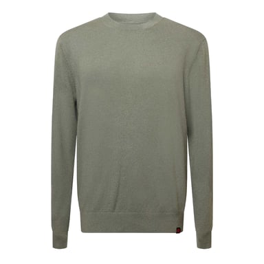 Jack And Jones Mens Cashmere Blend Relaxed Fit Sweatshirt (Green)
