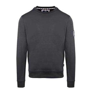 Aquascutum Mens Patch Sweatshirt (Antracite)