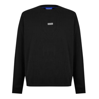 Hugo Mens Logo Sweatshirt (Black/White)